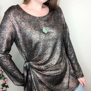 Clara Sun Woo Sparkle Tie Tunic